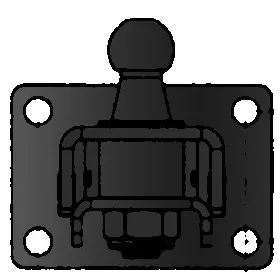 csavarral rögzített C4 (D=22,64 kN) Westfalia