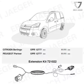 Peugeot Partner/Citroen Berlingo EP bővítő készlet