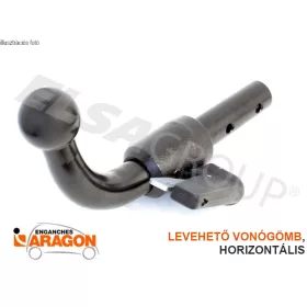   Vonóhorog BMW 5-serie GT 2017/03- (F07) , Levehető bajonett, Aragon